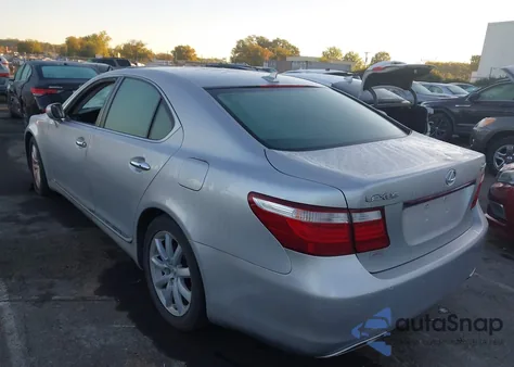 2009 Lexus Ls 460 из США, поврежденный, VIN JTHBL46F195086033